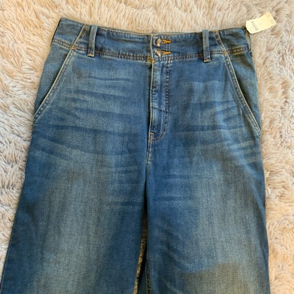 The Eventide High-Rise Wide-Leg Trouser‎ Jeans by Pilcro from Anthropologie - Picture 9 of 10